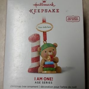 NIB Hallmark Keepsake I Am One! Series